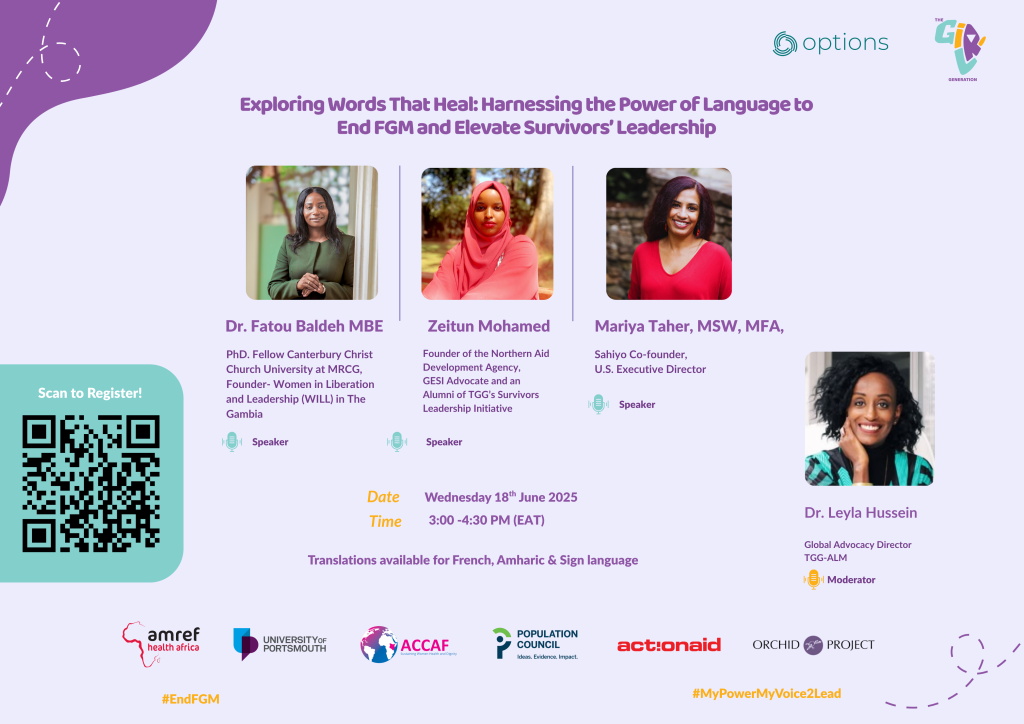 Words That Heal: Sparking New Conversations on Language and FGM